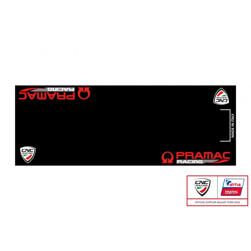 CNC Racing PRAMAC RACING LIMITED EDITION Motorcycle Garage Mat CNC Racing PRAMAC RACING LIMITED EDITION Motorcycle Garage Mat